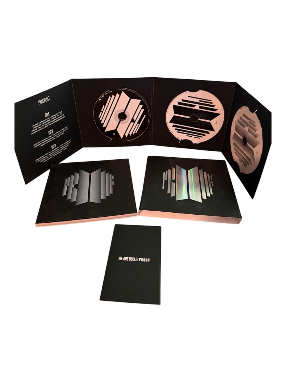 BTS K-POP Proof CD Album Set with CD’s and Book